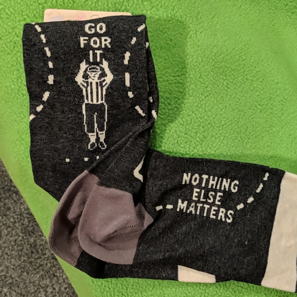 Sunday men's crew socks Football!